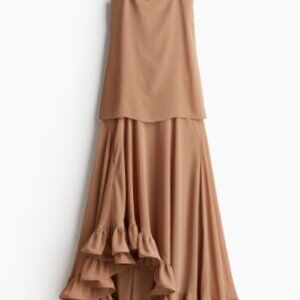 H&M Brown Maxi Dress